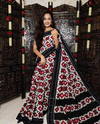 MG 321 Digital Printed Plain Linen Daily Wear Sarees Wholesale Shop In Surat